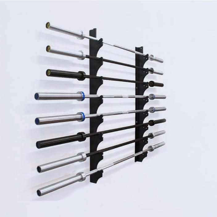 Loaded Lifting Equipment Storage and Accessories Barbell Horizontal Gun Rack (10 bars)